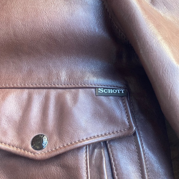 SCHOTT I-S-674-M-S FLIGHT JACKET - Picture 11 of 12